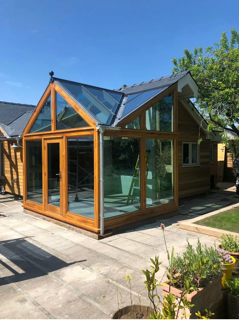 Oak timber frame structure